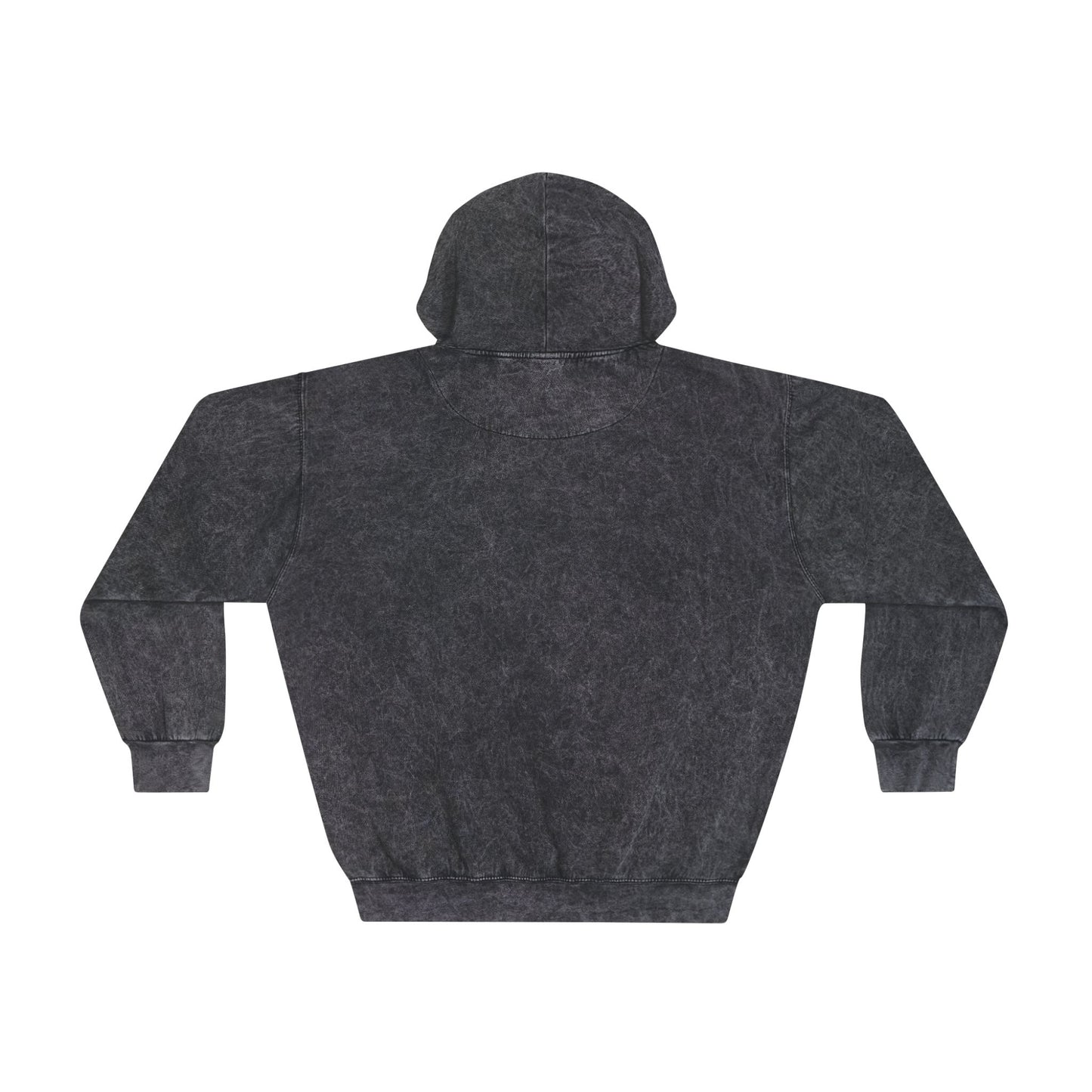 Mineral Wash Hoodie - Barbell Block Design