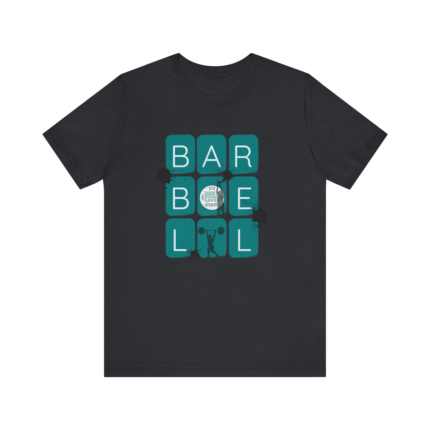 Barbell Block Tee