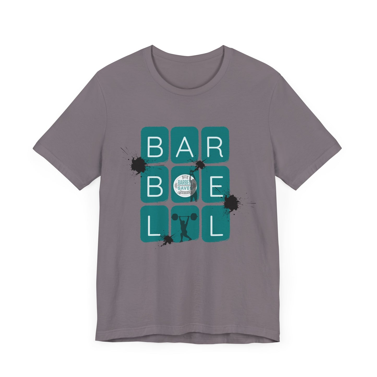 Barbell Block Tee