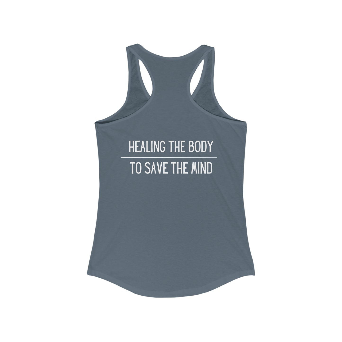 Barbell Saves Racerback Tank