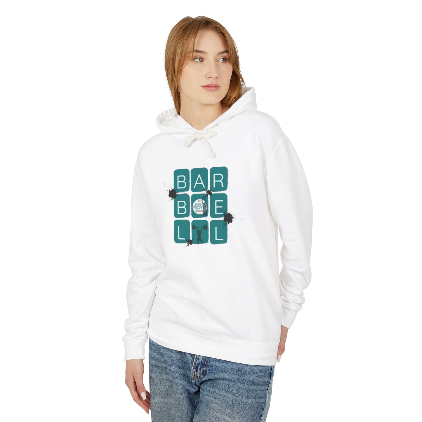 Barbell Block Lightweight Hoodie