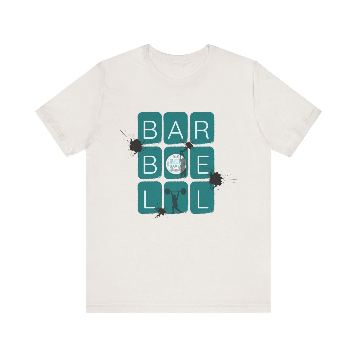 Barbell Block Tee