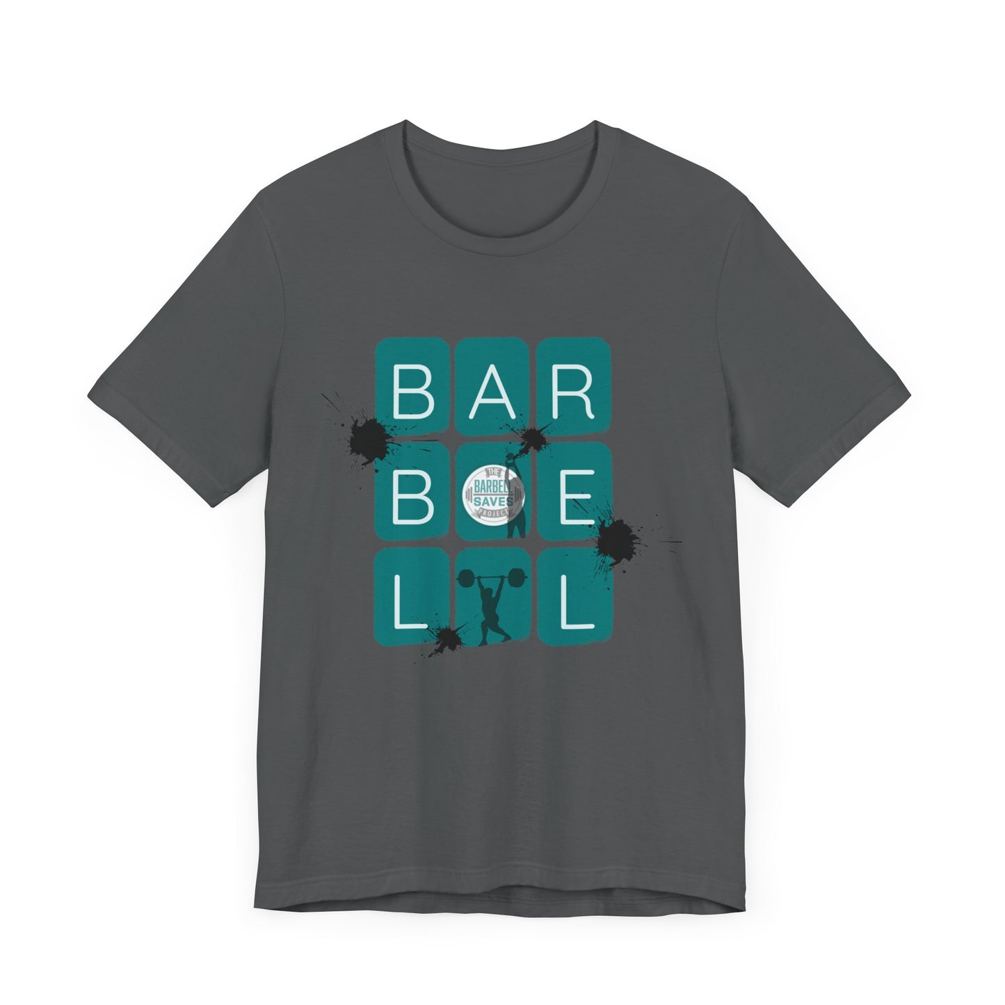 Barbell Block Tee