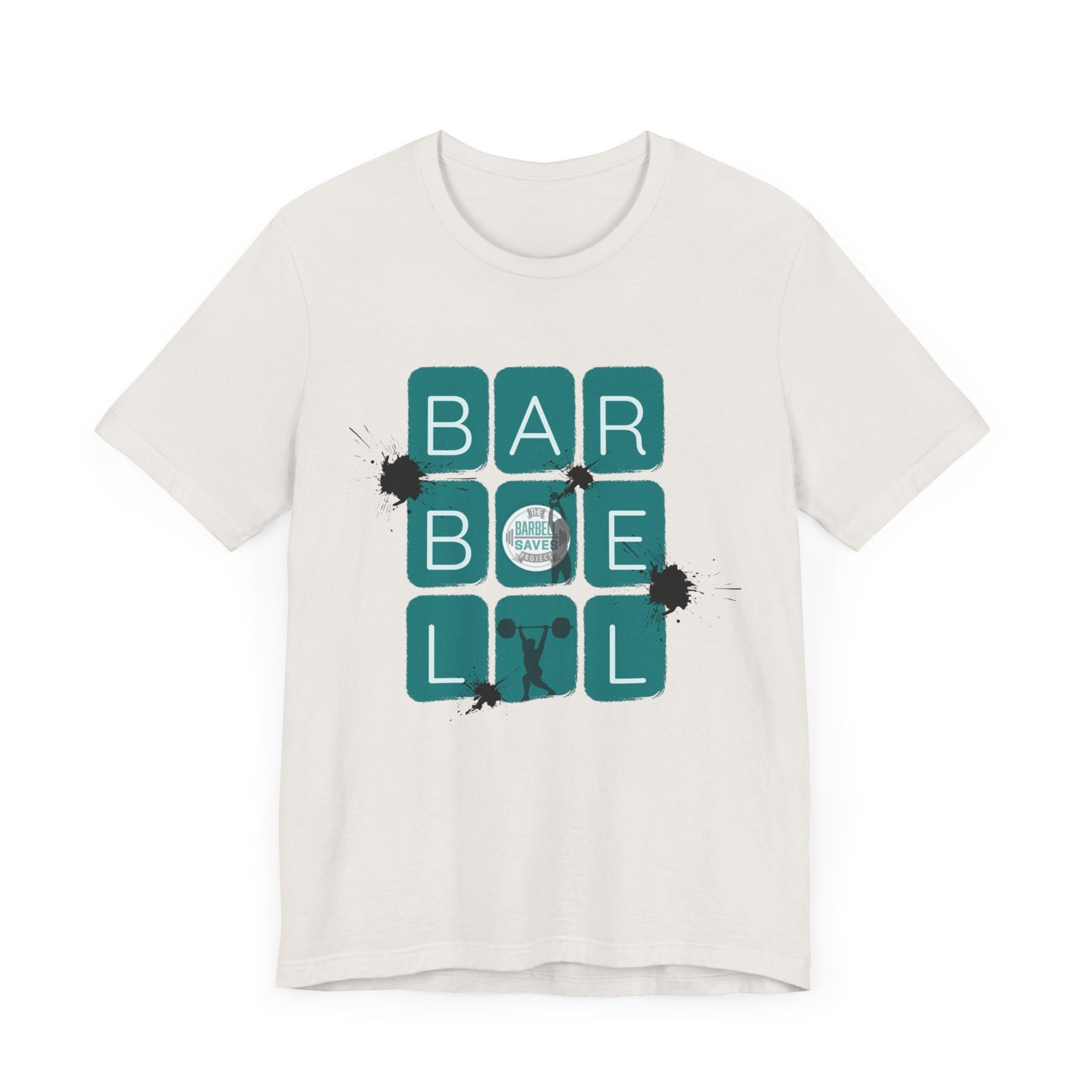 Barbell Block Tee