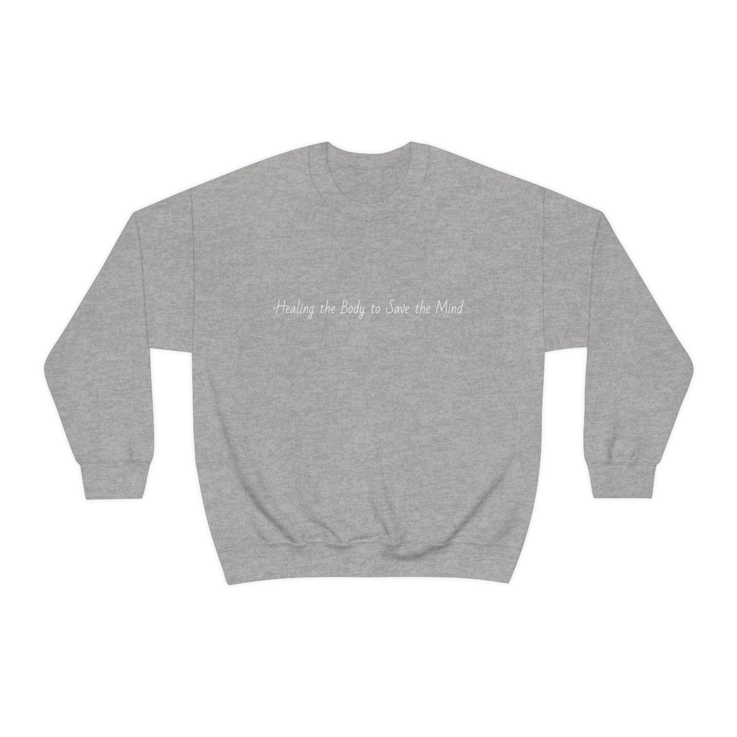 Crewneck Barbell Saves Sweatshirt