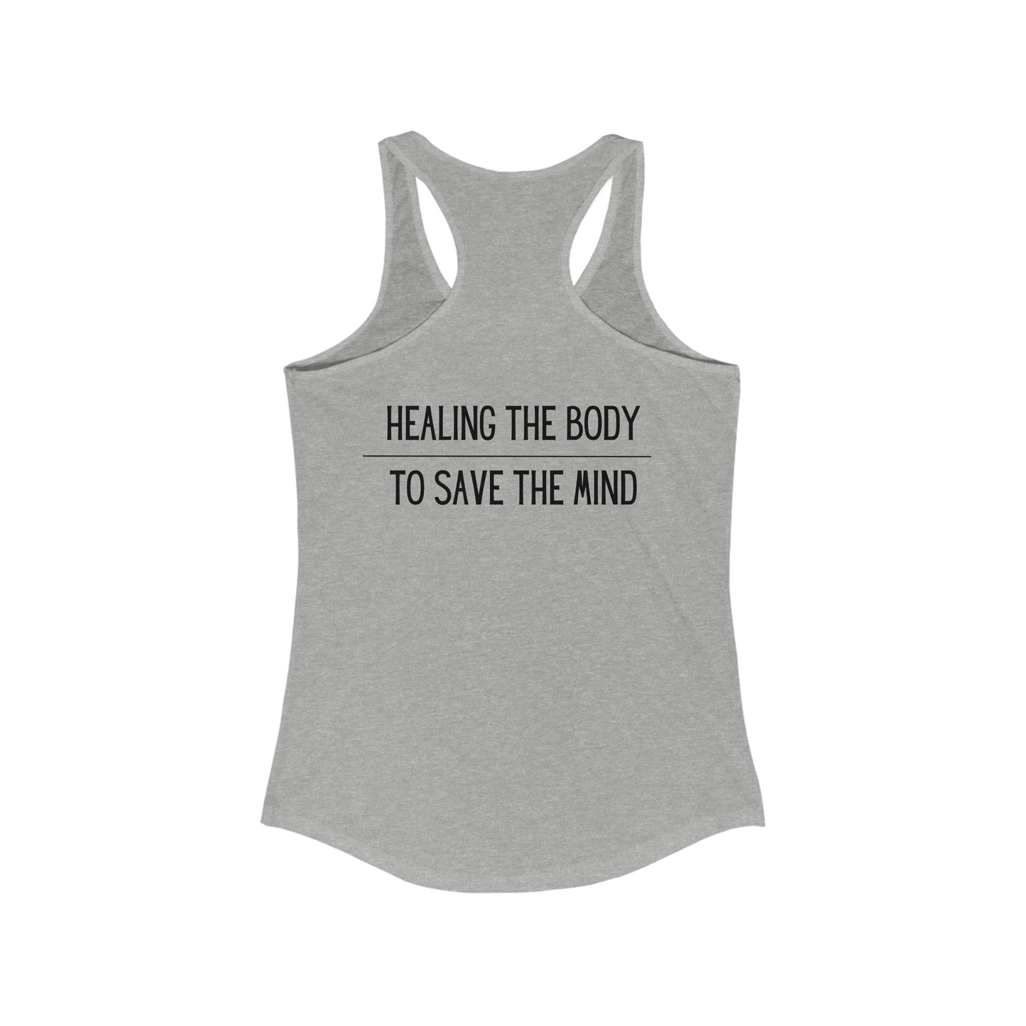 Barbell Saves Racerback Tank