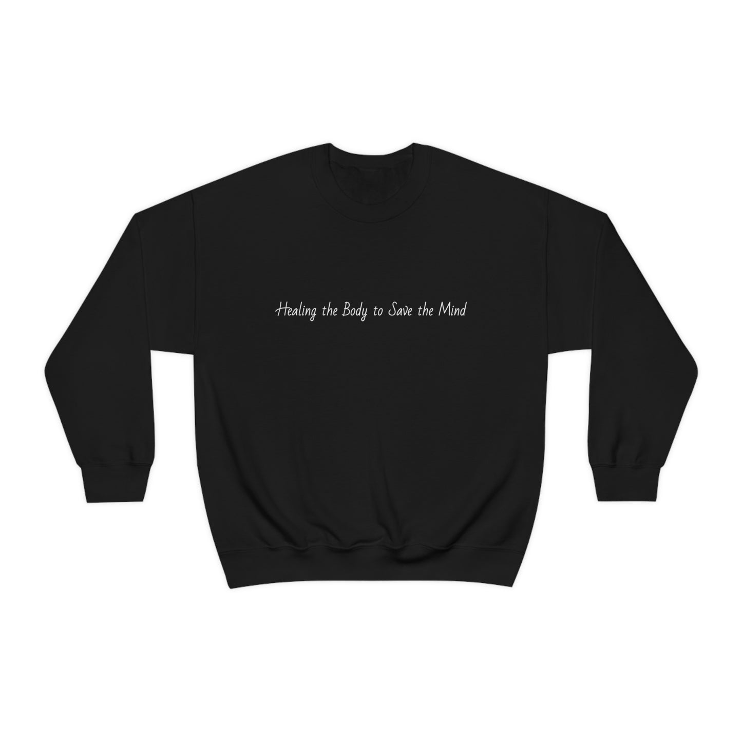 Crewneck Barbell Saves Sweatshirt