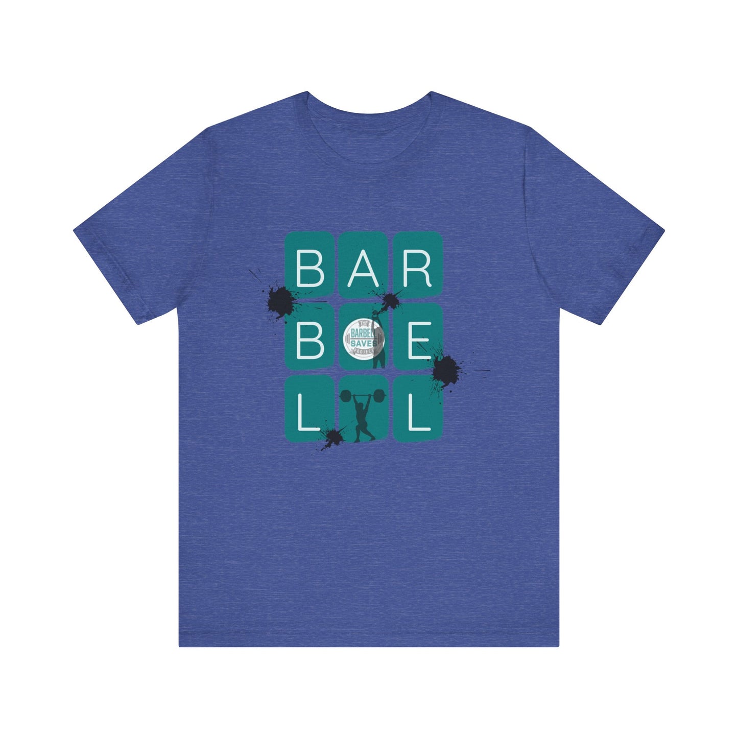 Barbell Block Tee