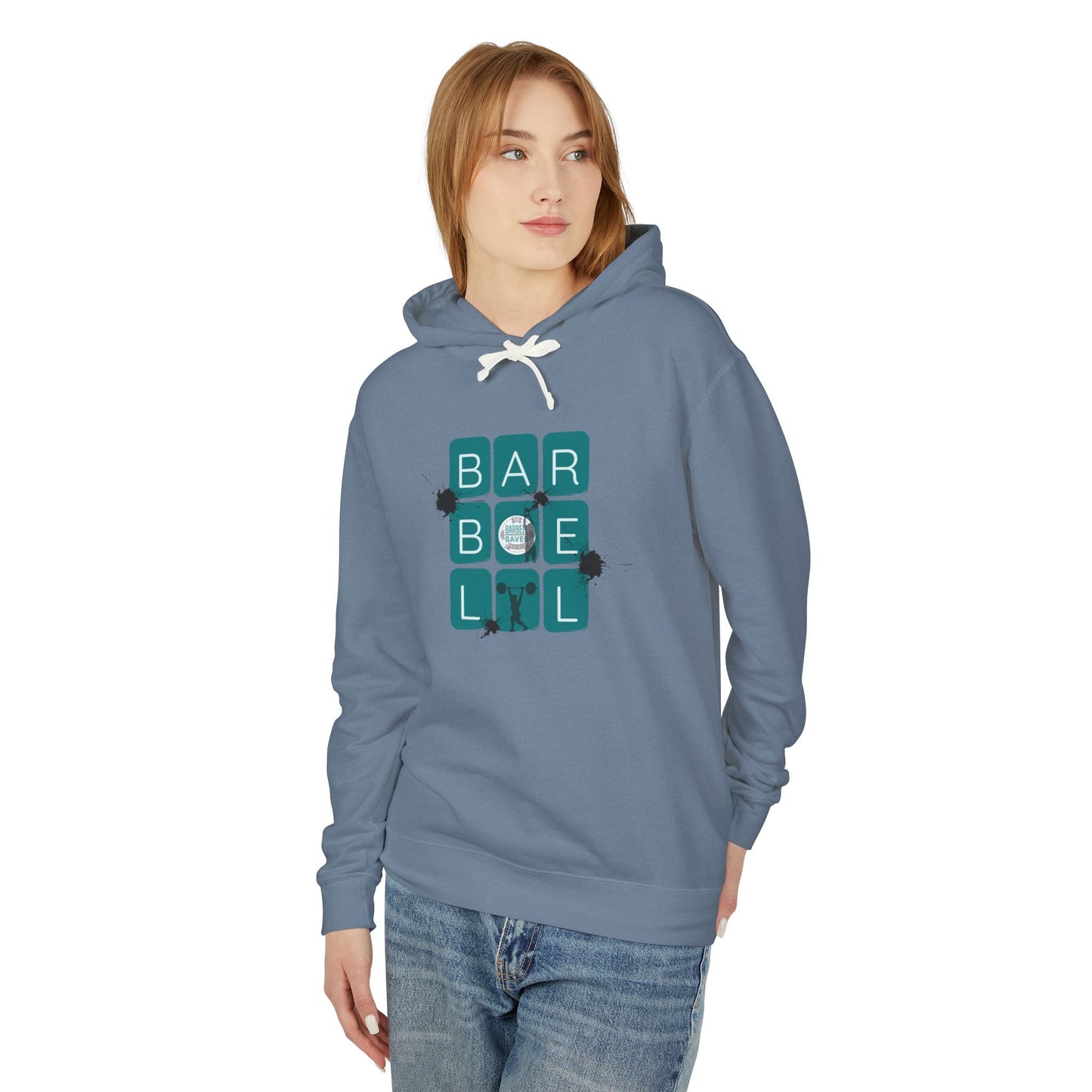 Barbell Block Lightweight Hoodie