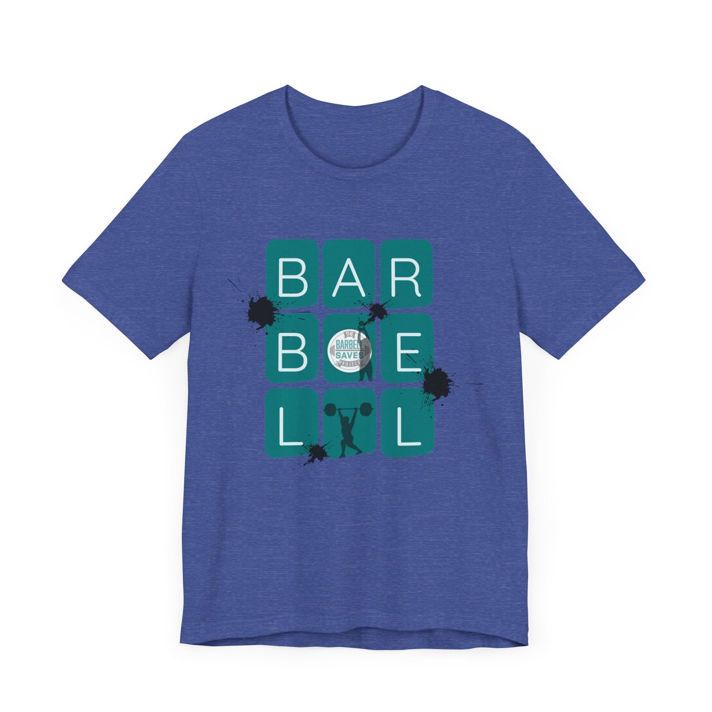 Barbell Block Tee