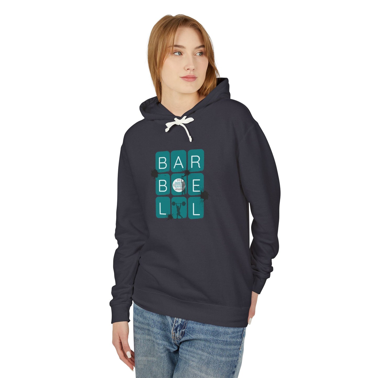 Barbell Block Lightweight Hoodie