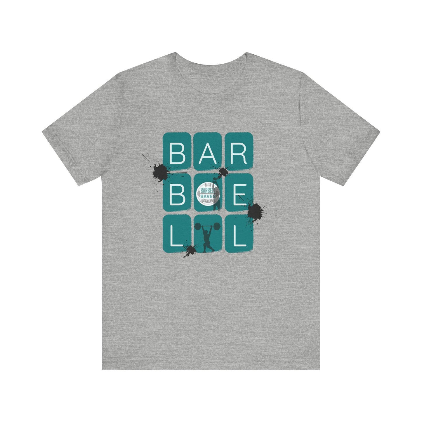 Barbell Block Tee