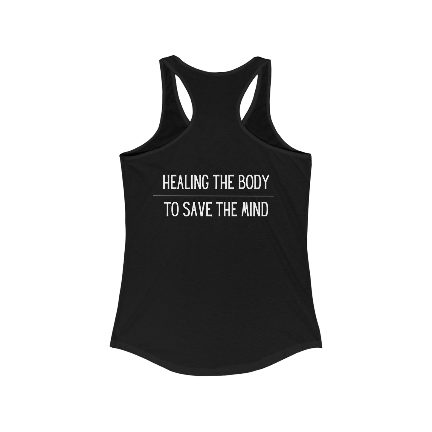 Barbell Saves Racerback Tank