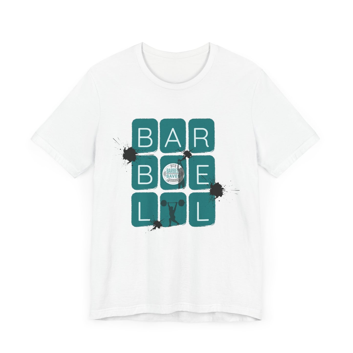 Barbell Block Tee