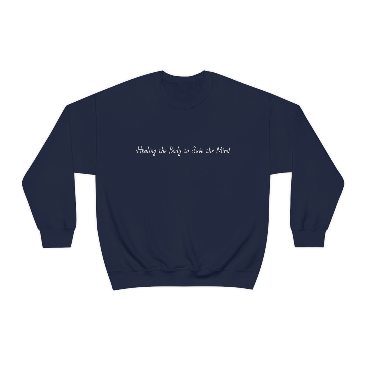 Crewneck Barbell Saves Sweatshirt