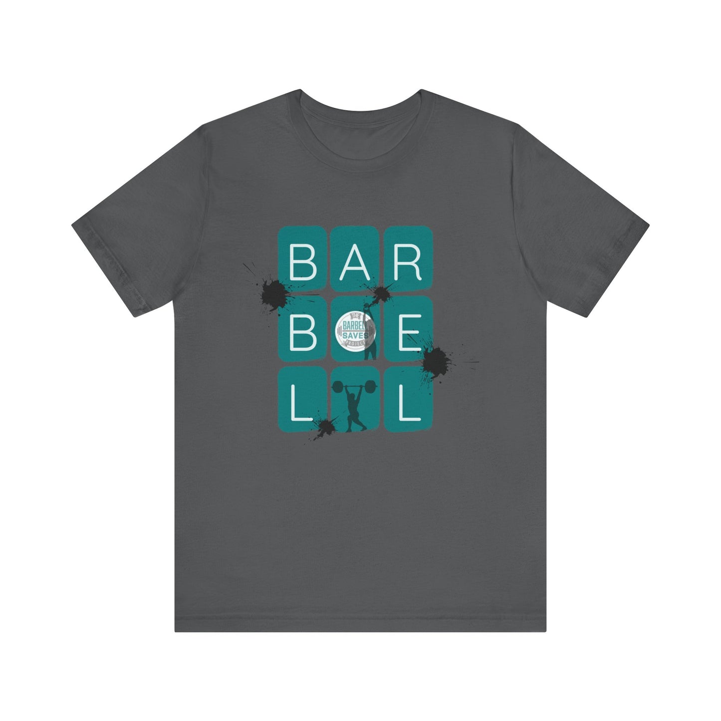 Barbell Block Tee