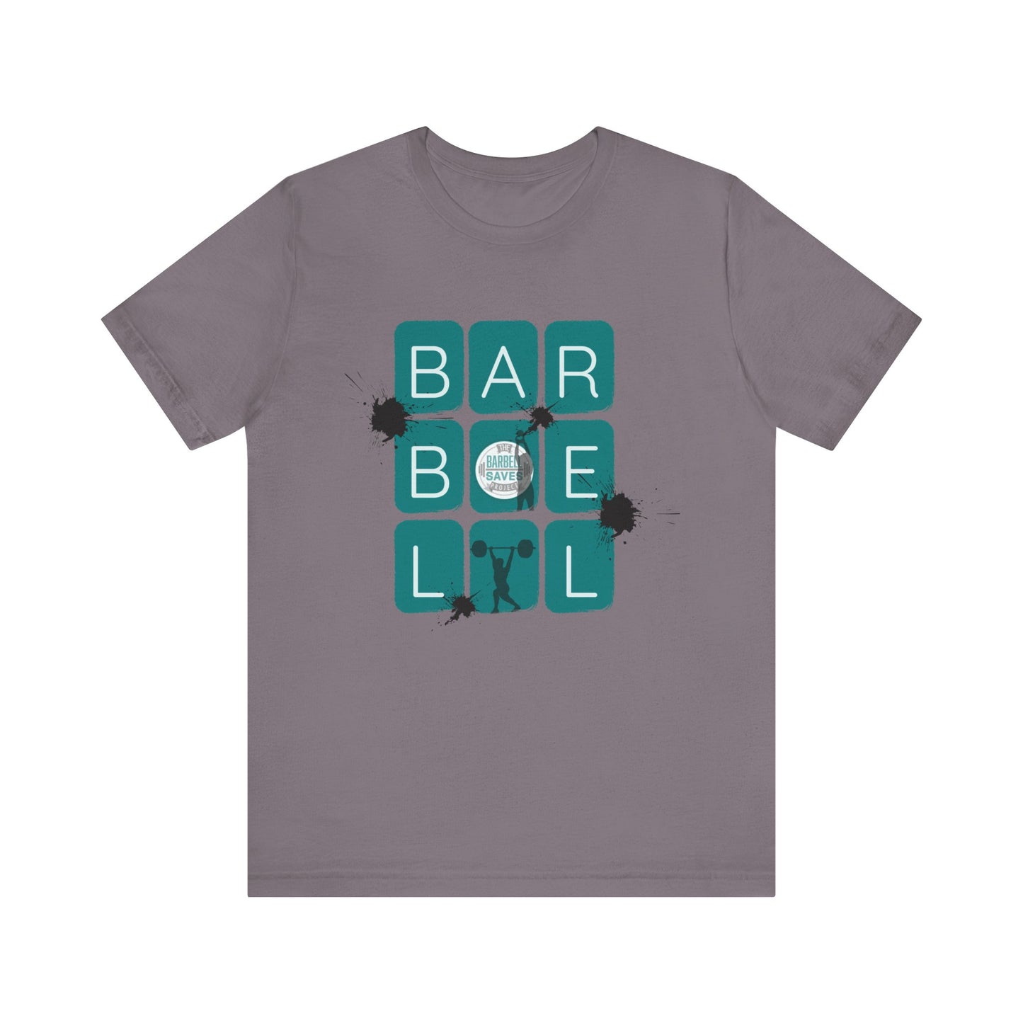 Barbell Block Tee